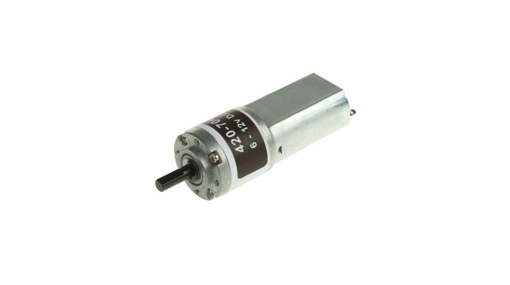 DC-borstmotor med växellåda 104:1 Planet 12V 240mA 196Nmm 22mm